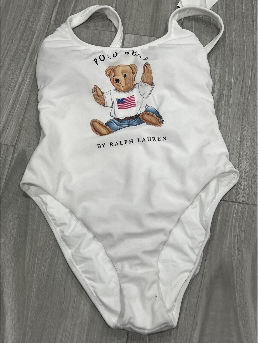 Polo Ralph Lauren Polo Bear One-Piece Swimsuit - Picture 3 of 8